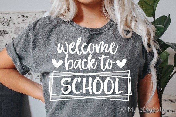 First Day of School Graphics for Crafts and Local Business Branding
