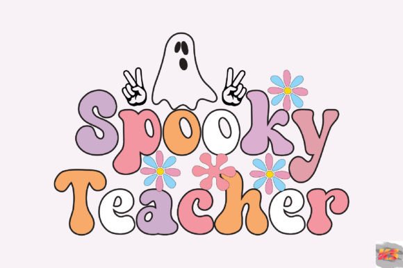 Halloween Teacher SVG, Spooky Teacher PNG