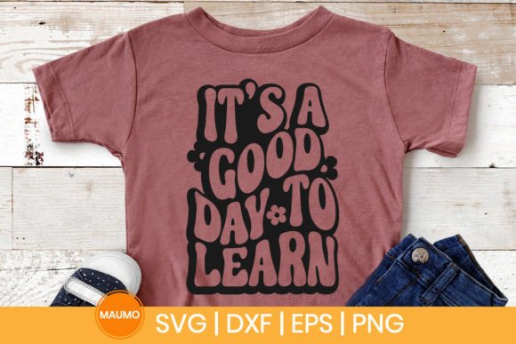 It's a Good Day to Learn, School SVG
