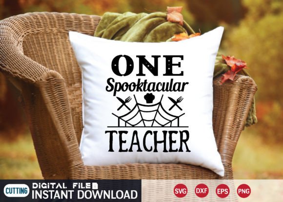 One Spooktacular Teacher Svg: Graphics and Crafts with a Twist