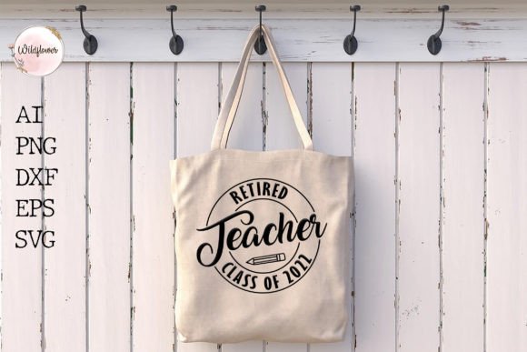 Retired Teacher Svg Graphics for Crafts