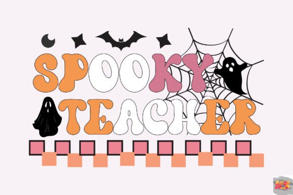 Spooky Teacher SVG, Halloween Teacher PNG