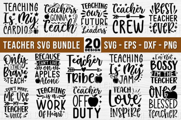 Teacher SVG Bundle Teacher Shirt Design