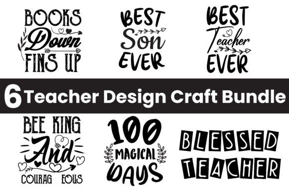 Teacher SVG Craft Bundle Vol - 7: A Graphic Design Asset for Creative Publishers